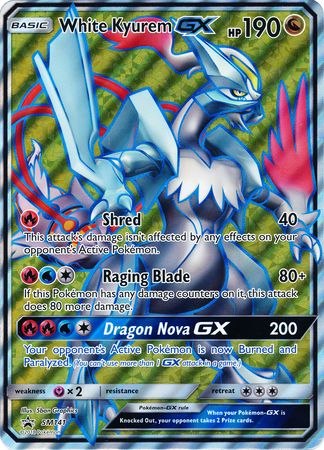 White Kyurem GX (SM141) (Jumbo Card) [Sun & Moon: Black Star Promos] | Eastridge Sports Cards & Games