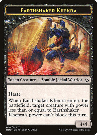 Earthshaker Khenra Token [Hour of Devastation Tokens] | Eastridge Sports Cards & Games