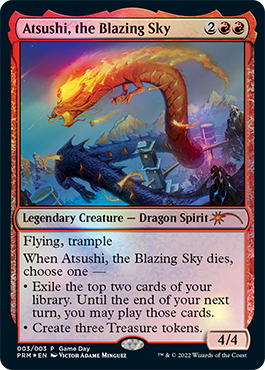 Atsushi, the Blazing Sky [Game Day 2022] | Eastridge Sports Cards & Games