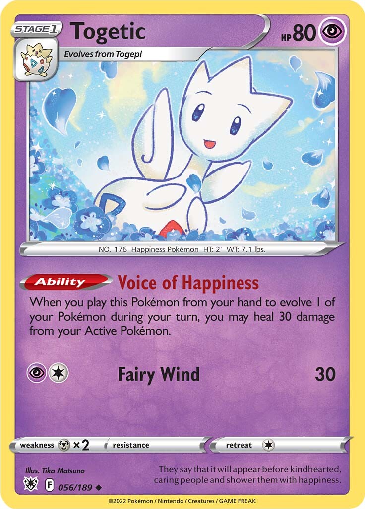 Togetic (056/189) [Sword & Shield: Astral Radiance] | Eastridge Sports Cards & Games