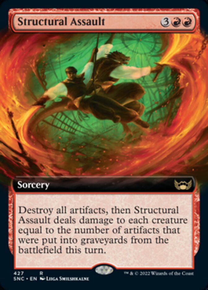Structural Assault (Extended Art) [Streets of New Capenna] | Eastridge Sports Cards & Games