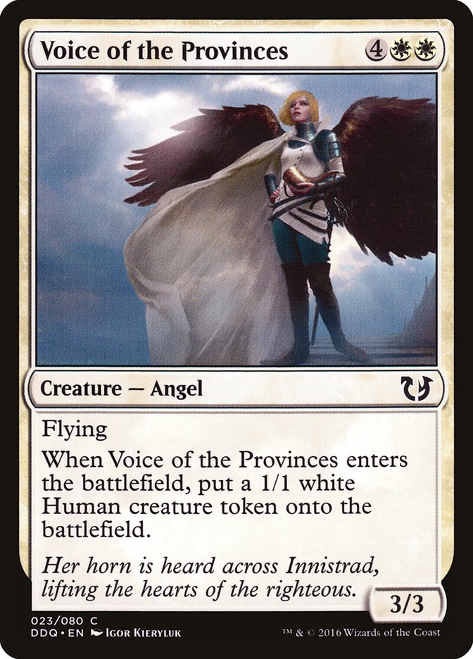 Voice of the Provinces [Duel Decks: Blessed vs. Cursed] | Eastridge Sports Cards & Games