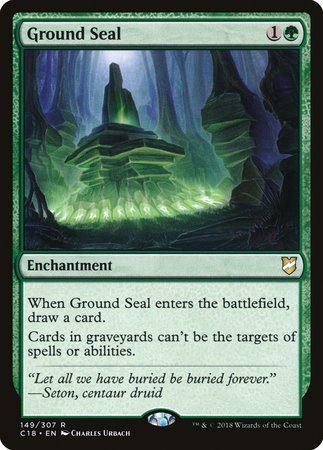 Ground Seal [Commander 2018] | Eastridge Sports Cards & Games