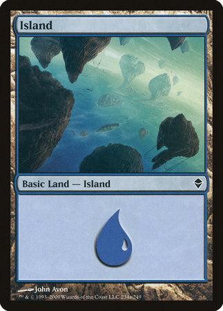 Island (234a) [Zendikar] | Eastridge Sports Cards & Games