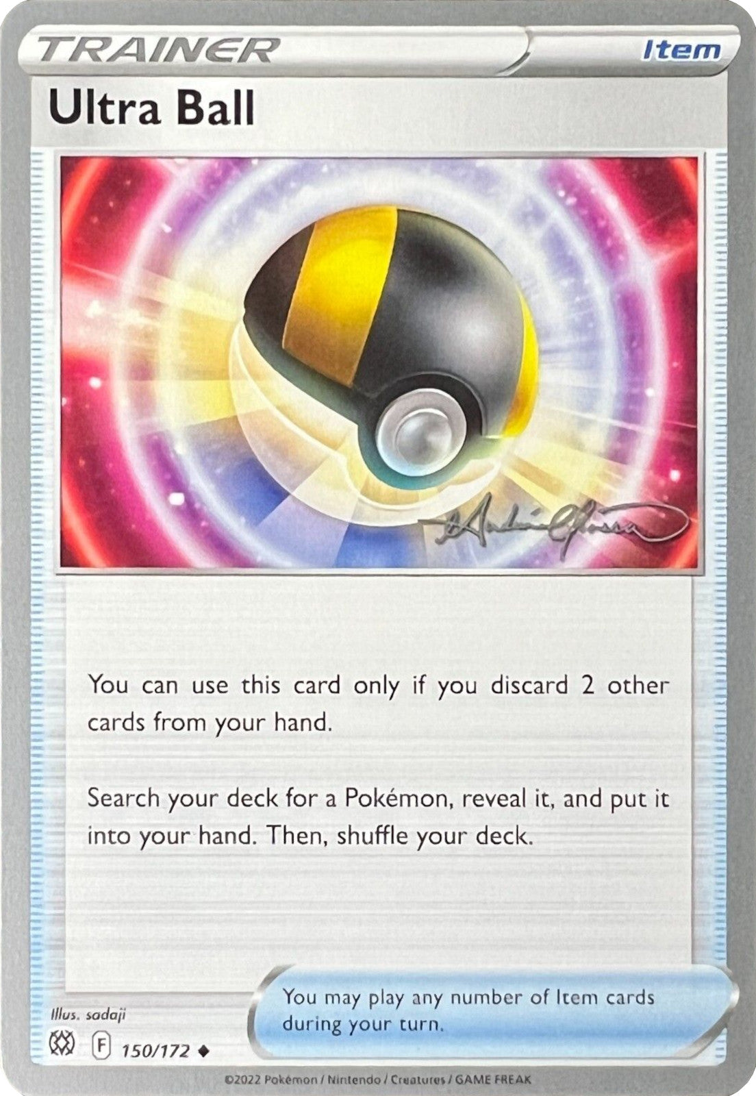Ultra Ball (150/172) (The Shape of Mew - Andre Chiasson) [World Championships 2022] | Eastridge Sports Cards & Games