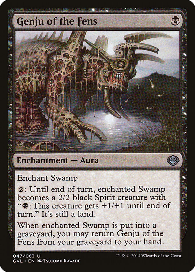 Genju of the Fens (Garruk vs. Liliana) [Duel Decks Anthology] | Eastridge Sports Cards & Games