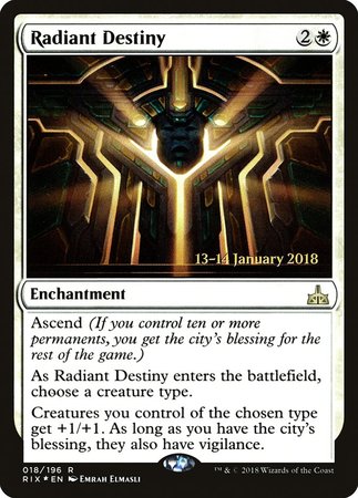 Radiant Destiny [Rivals of Ixalan Promos] | Eastridge Sports Cards & Games