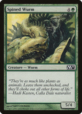Spined Wurm [Magic 2011] | Eastridge Sports Cards & Games