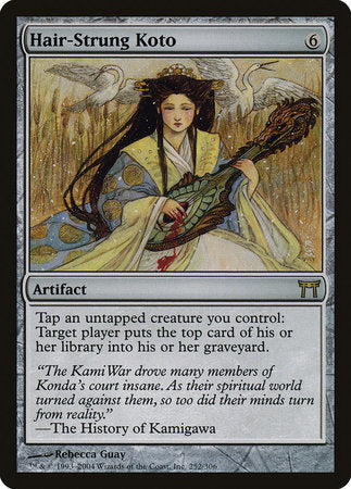 Hair-Strung Koto [Champions of Kamigawa] | Eastridge Sports Cards & Games