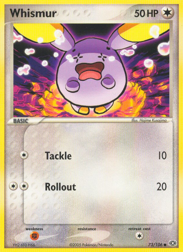 Whismur (73/106) [EX: Emerald] | Eastridge Sports Cards & Games