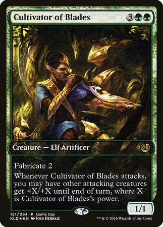 Cultivator of Blades [Kaladesh Promos] | Eastridge Sports Cards & Games