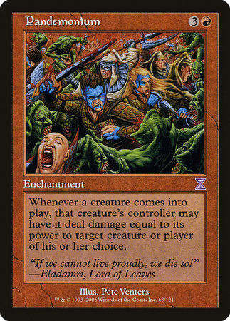 Pandemonium [Time Spiral Timeshifted] | Eastridge Sports Cards & Games