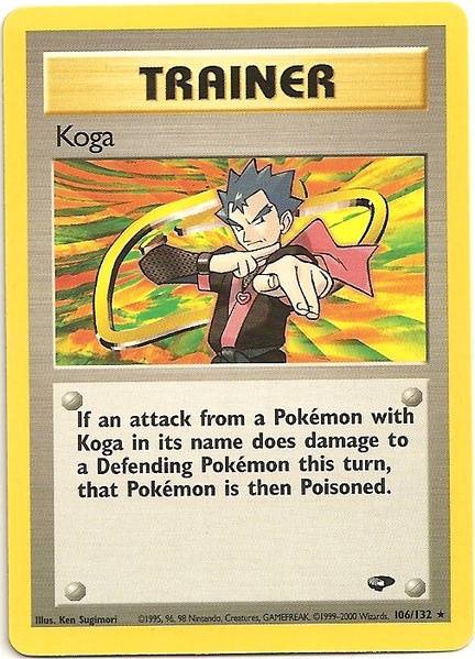 Koga (106/132) [Gym Challenge Unlimited] | Eastridge Sports Cards & Games