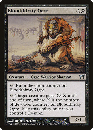 Bloodthirsty Ogre [Champions of Kamigawa] | Eastridge Sports Cards & Games