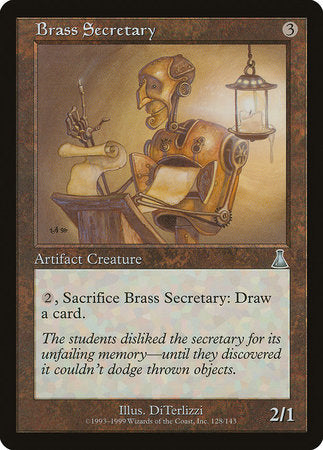 Brass Secretary [Urza's Destiny] | Eastridge Sports Cards & Games