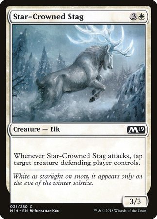 Star-Crowned Stag [Core Set 2019] | Eastridge Sports Cards & Games