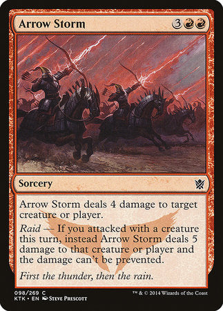 Arrow Storm [Khans of Tarkir] | Eastridge Sports Cards & Games