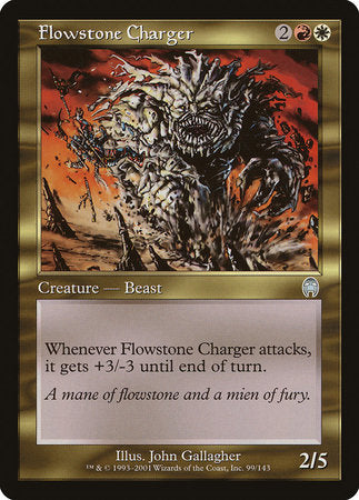 Flowstone Charger [Apocalypse] | Eastridge Sports Cards & Games