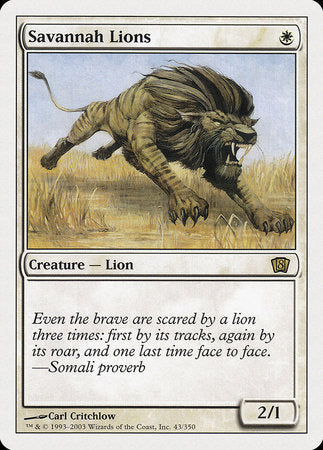 Savannah Lions [Eighth Edition] | Eastridge Sports Cards & Games