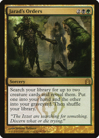 Jarad's Orders [Return to Ravnica] | Eastridge Sports Cards & Games