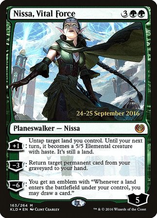 Nissa, Vital Force [Kaladesh Promos] | Eastridge Sports Cards & Games