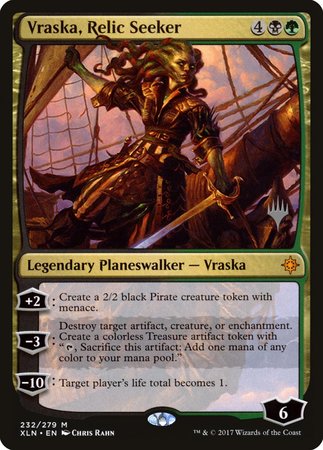 Vraska, Relic Seeker [Ixalan Promos] | Eastridge Sports Cards & Games