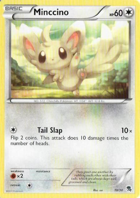 Minccino (19/30) [Black & White: Trainer Kit - Zoroark] | Eastridge Sports Cards & Games