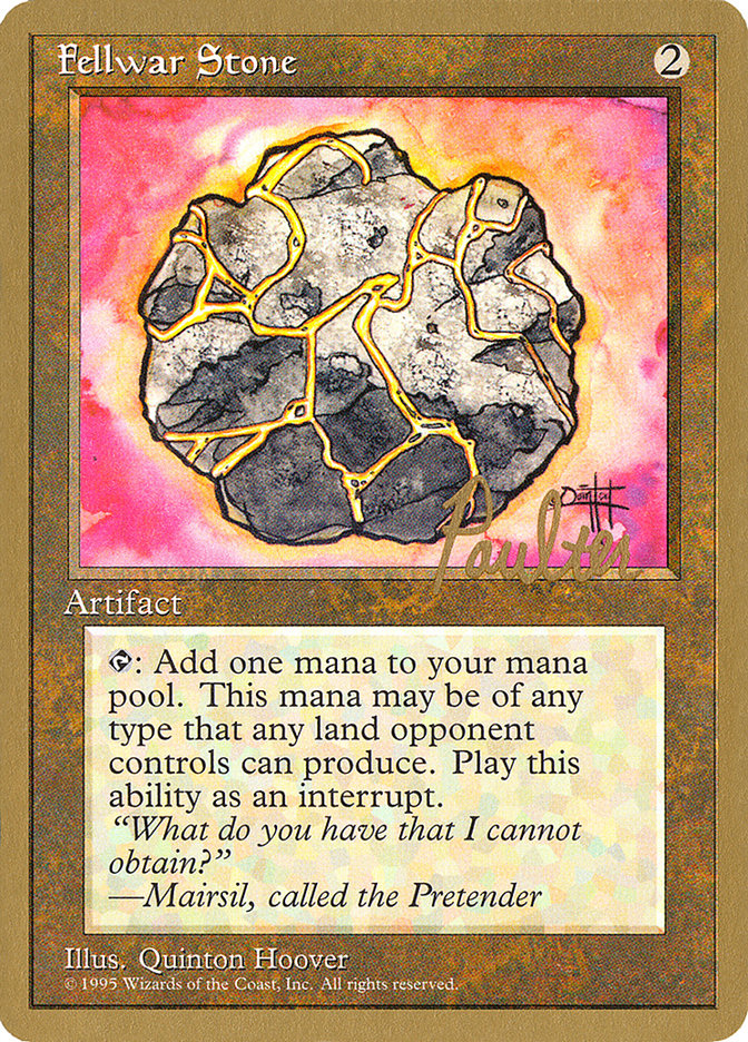 Fellwar Stone (Preston Poulter) [Pro Tour Collector Set] | Eastridge Sports Cards & Games