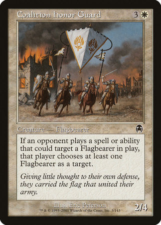 Coalition Honor Guard [Apocalypse] | Eastridge Sports Cards & Games
