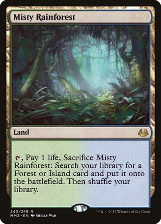 Misty Rainforest [Modern Masters 2017] | Eastridge Sports Cards & Games