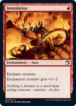 Immolation [Innistrad: Midnight Hunt] | Eastridge Sports Cards & Games