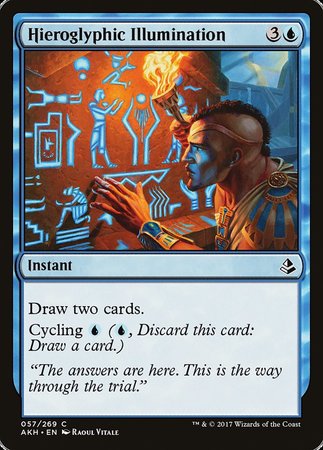 Hieroglyphic Illumination [Amonkhet] | Eastridge Sports Cards & Games