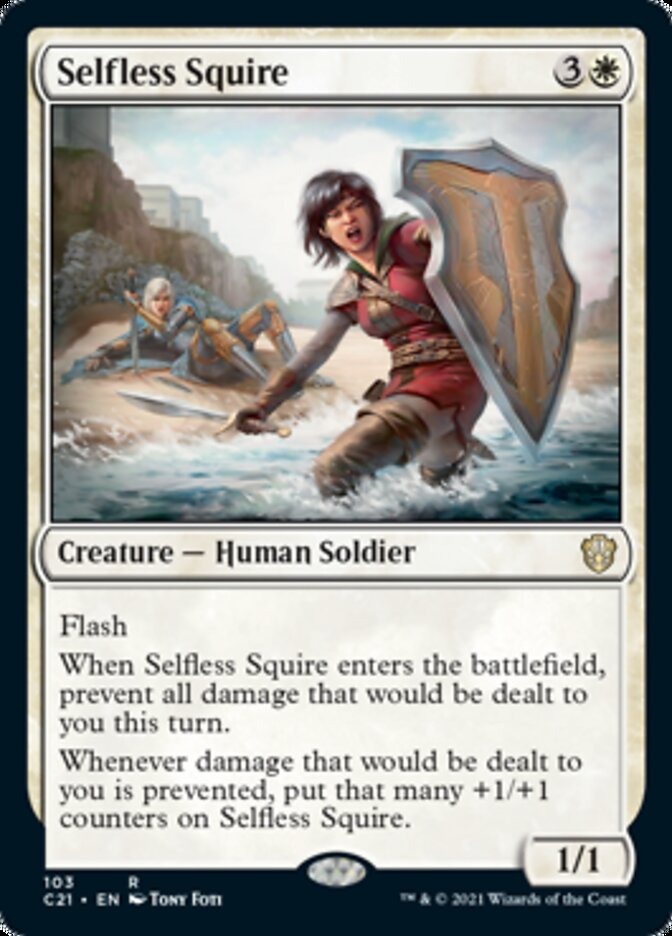 Selfless Squire [Commander 2021] | Eastridge Sports Cards & Games