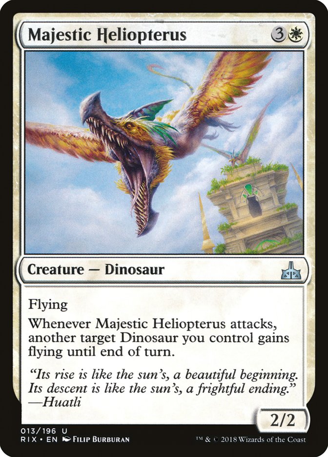 Majestic Heliopterus [Rivals of Ixalan] | Eastridge Sports Cards & Games