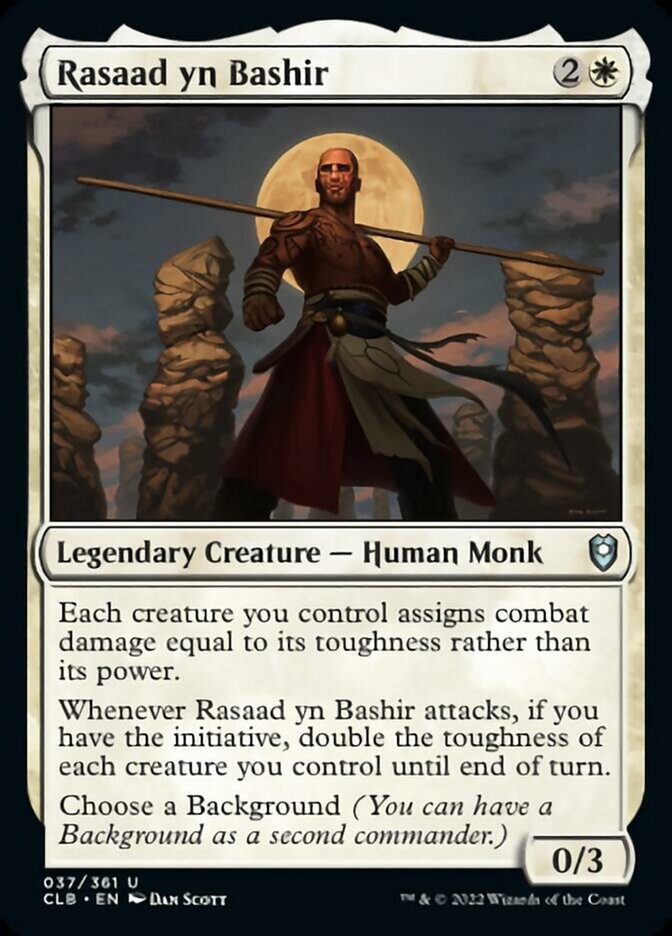 Rasaad yn Bashir [Commander Legends: Battle for Baldur's Gate] | Eastridge Sports Cards & Games