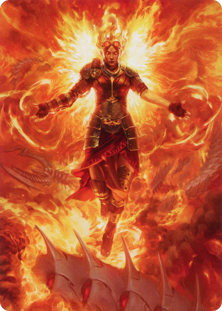 Chandra, Hope's Beacon Art Card [March of the Machine Art Series] | Eastridge Sports Cards & Games