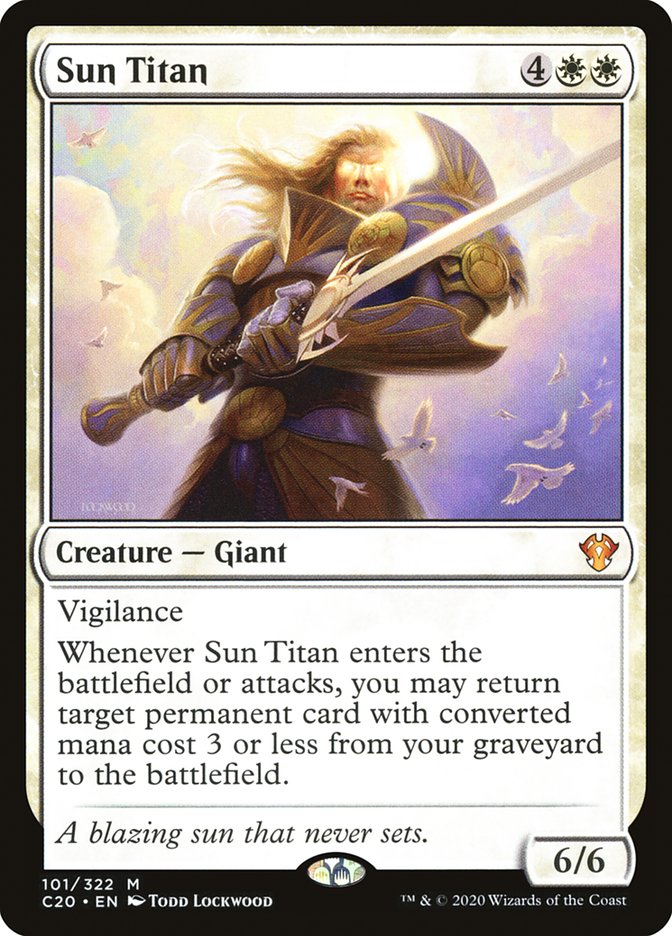 Sun Titan [Commander 2020] | Eastridge Sports Cards & Games