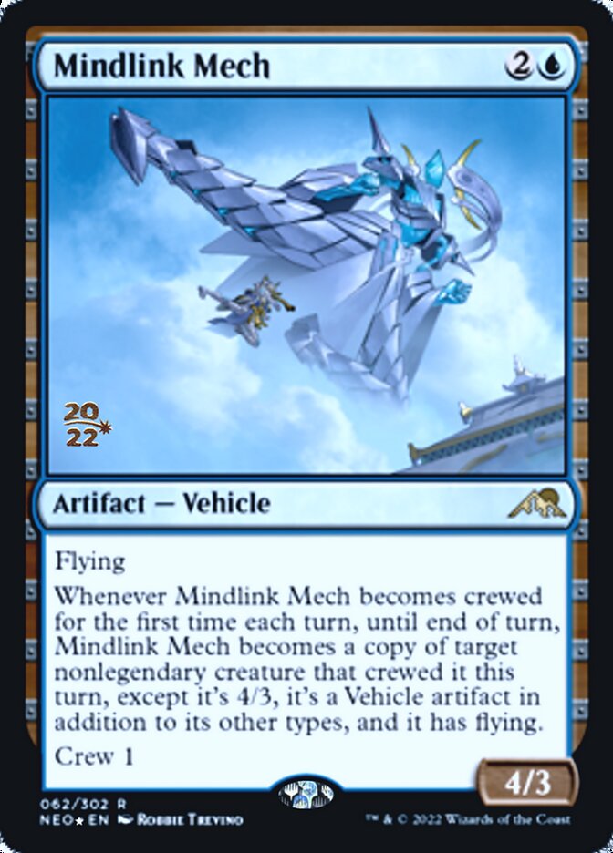 Mindlink Mech [Kamigawa: Neon Dynasty Prerelease Promos] | Eastridge Sports Cards & Games