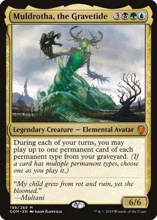 Muldrotha, the Gravetide [Dominaria] | Eastridge Sports Cards & Games