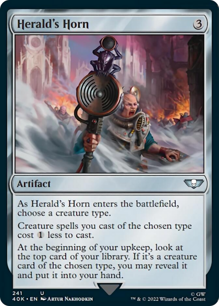 Herald's Horn [Universes Beyond: Warhammer 40,000] | Eastridge Sports Cards & Games
