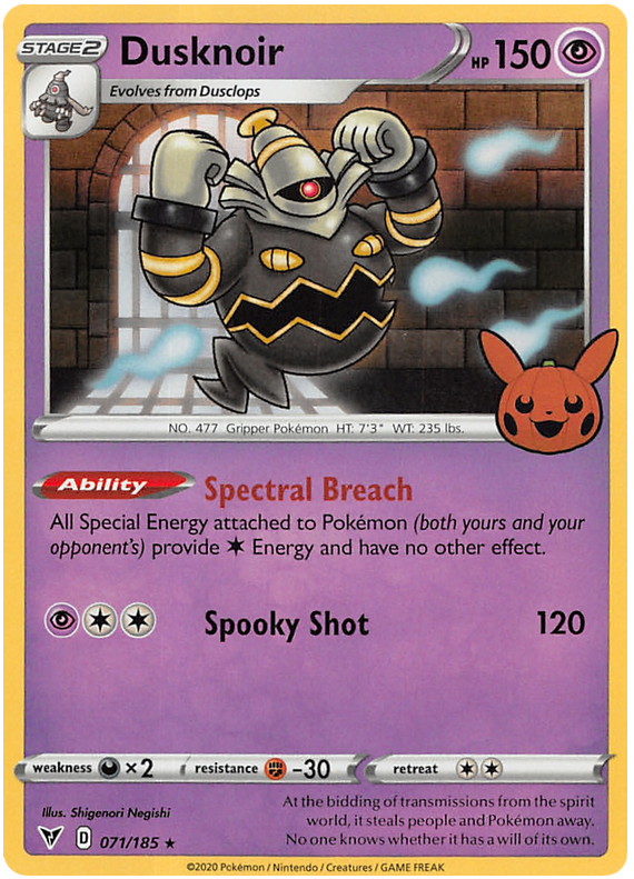 Dusknoir (071/185) [Trick or Trade 2023] | Eastridge Sports Cards & Games