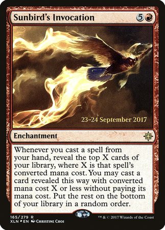 Sunbird's Invocation [Ixalan Promos] | Eastridge Sports Cards & Games