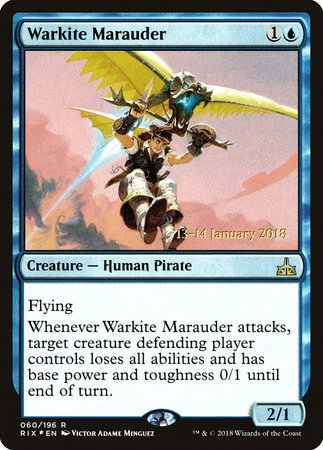 Warkite Marauder [Rivals of Ixalan Promos] | Eastridge Sports Cards & Games