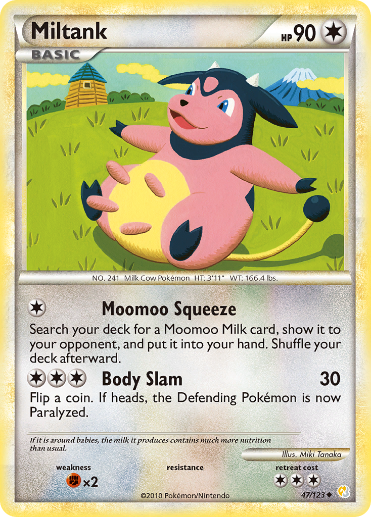 Miltank (47/123) [HeartGold & SoulSilver: Base Set] | Eastridge Sports Cards & Games