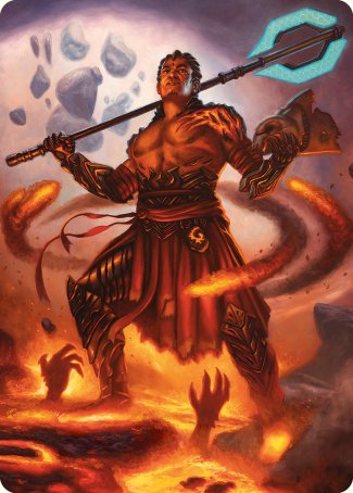 Koth, Fire of Resistance Art Card [Phyrexia: All Will Be One Art Series] | Eastridge Sports Cards & Games