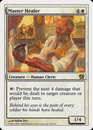 Master Healer [Ninth Edition] | Eastridge Sports Cards & Games