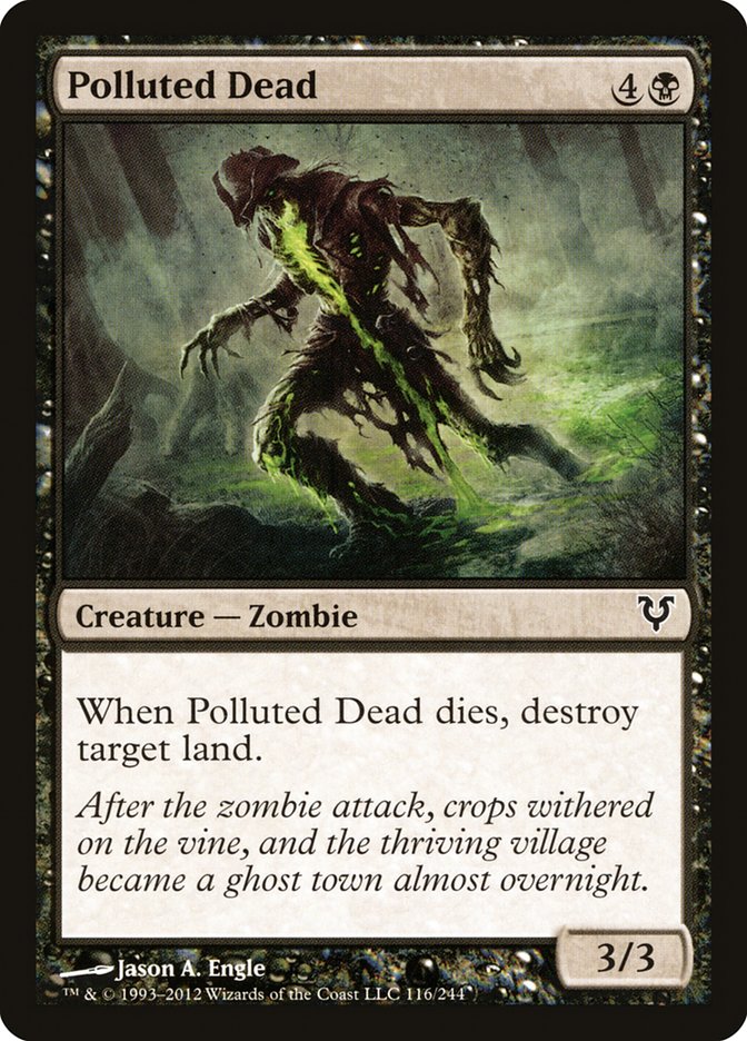 Polluted Dead [Avacyn Restored] | Eastridge Sports Cards & Games