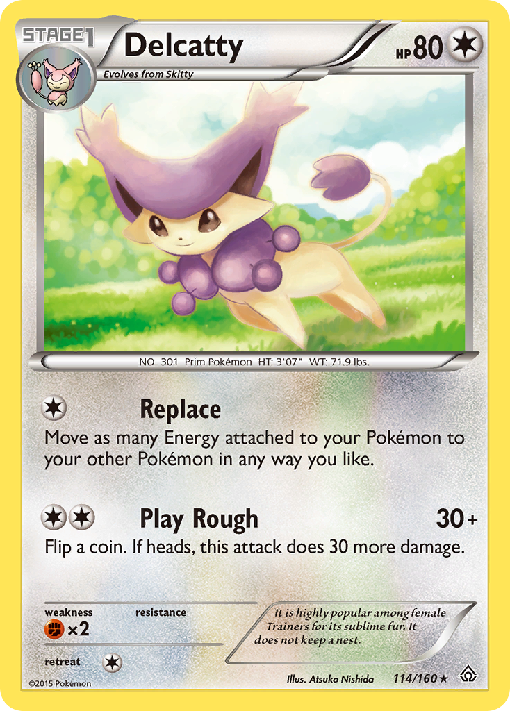 Delcatty (114/160) [XY: Primal Clash] | Eastridge Sports Cards & Games