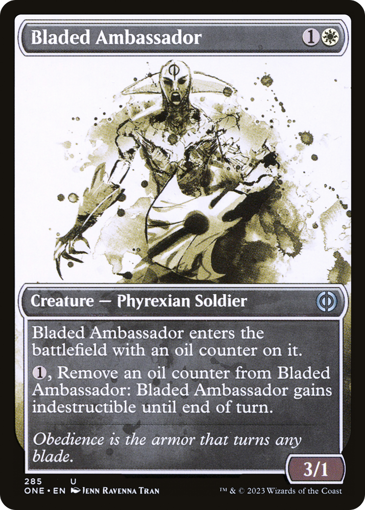 Bladed Ambassador (Showcase Ichor) [Phyrexia: All Will Be One] | Eastridge Sports Cards & Games