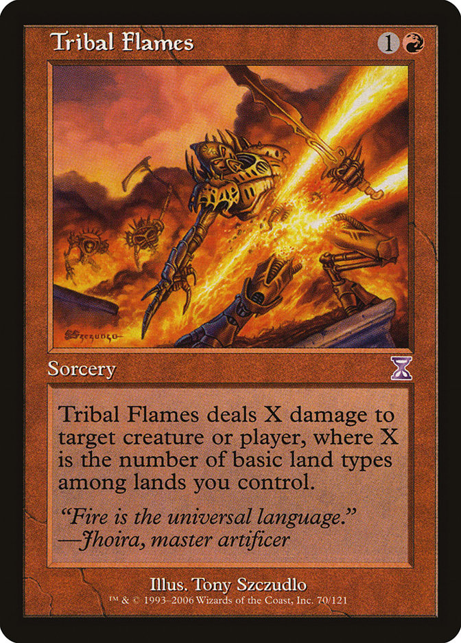 Tribal Flames [Time Spiral Timeshifted] | Eastridge Sports Cards & Games